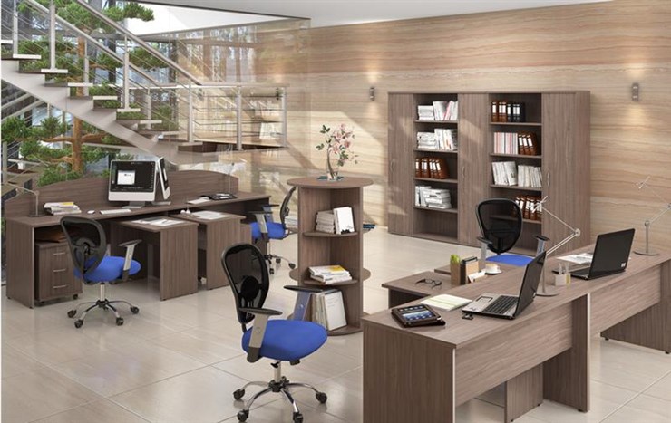 Офисный комплект мебели IMAGO четыре рабочих места, стол для переговоров в Йошкар-Оле - изображение 6